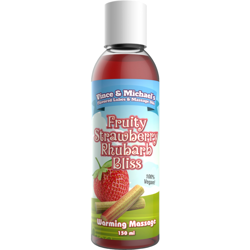 VINCEN  MICHAEL'S - ÓLEO PROFISSIONAL MORANGO E RUBARBO 150ML